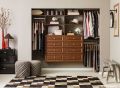 Cognac Cherry Reach-In Closet